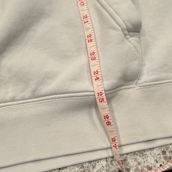 Nike Men’s White Large Hoodie with Black Swoosh - Picture 3 of 6